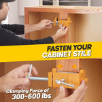 Cabinet Clamps (4 Pack) Protective Case Included