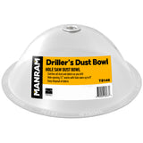 Hole Saw Dust Bowl, for Installing Recessed Lights and Works with All Hole Saws