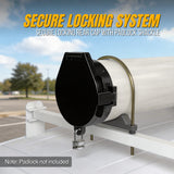 Conduit Carrier Kit 6 Inch Diameter (Black) - PVC Conduit Carrier, Mounting Hardware Included