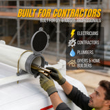 Conduit Carrier Kit 6 Inch Diameter - PVC Conduit Carrier, Mounting Hardware Included