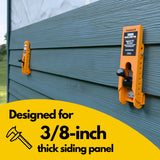 Siding Tool for 3/8 inch Thick Siding Panels