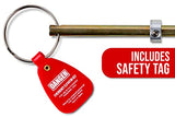 Elevator Door Key, Universal Elevator Drop Key with Tag for Emergency